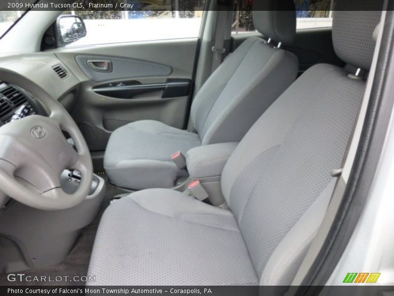 Platinum / Gray 2009 Hyundai Tucson GLS