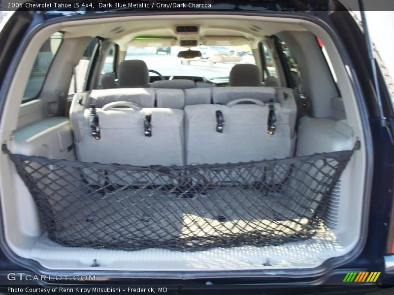 Dark Blue Metallic / Gray/Dark Charcoal 2005 Chevrolet Tahoe LS 4x4
