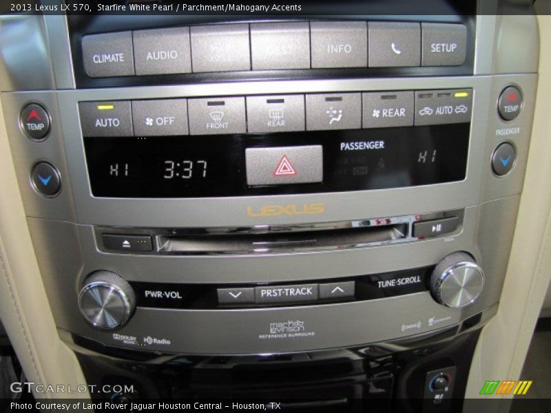 Starfire White Pearl / Parchment/Mahogany Accents 2013 Lexus LX 570
