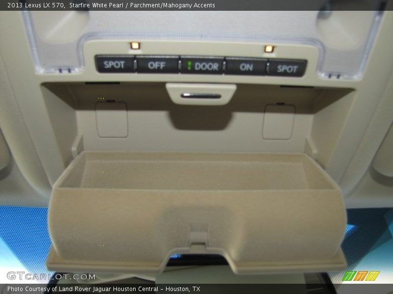 Starfire White Pearl / Parchment/Mahogany Accents 2013 Lexus LX 570