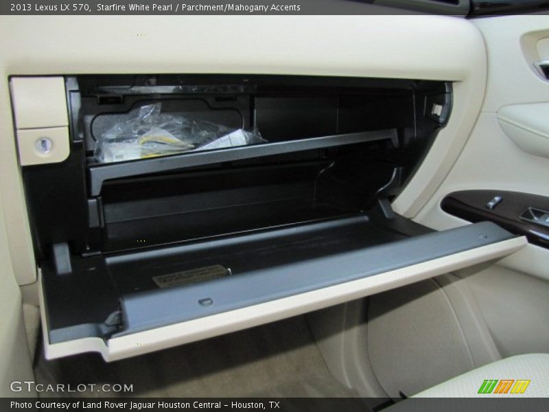 Starfire White Pearl / Parchment/Mahogany Accents 2013 Lexus LX 570