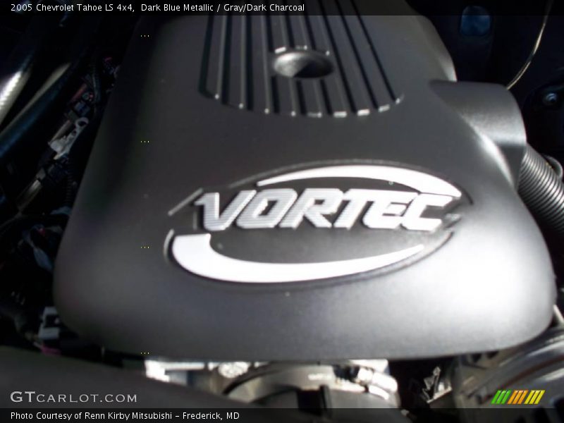 Dark Blue Metallic / Gray/Dark Charcoal 2005 Chevrolet Tahoe LS 4x4