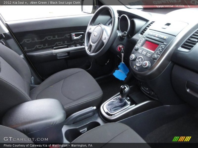 Alien Green / Black Soul Logo Cloth 2012 Kia Soul +