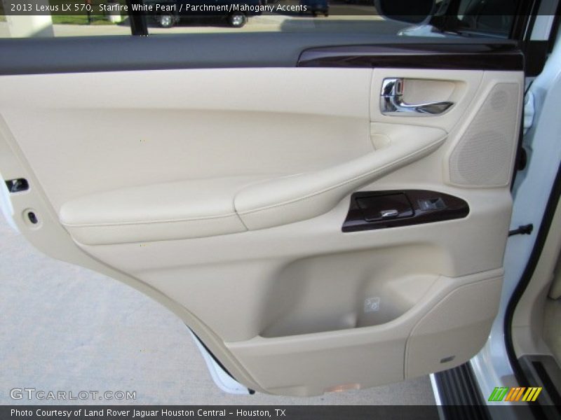 Starfire White Pearl / Parchment/Mahogany Accents 2013 Lexus LX 570