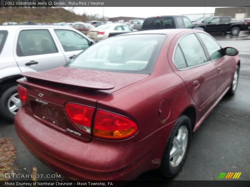  2002 Alero GL Sedan Ruby Red