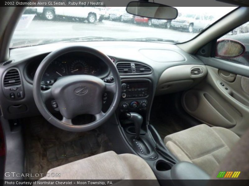 Neutral Interior - 2002 Alero GL Sedan 