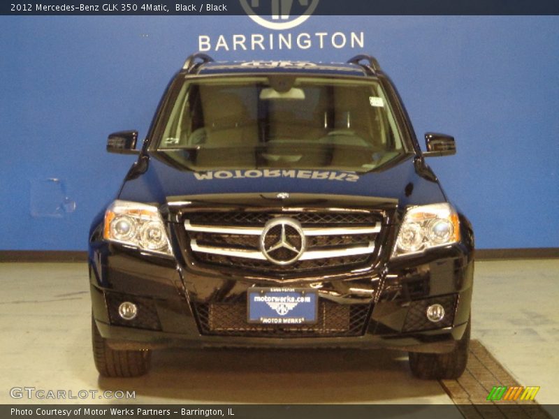 Black / Black 2012 Mercedes-Benz GLK 350 4Matic