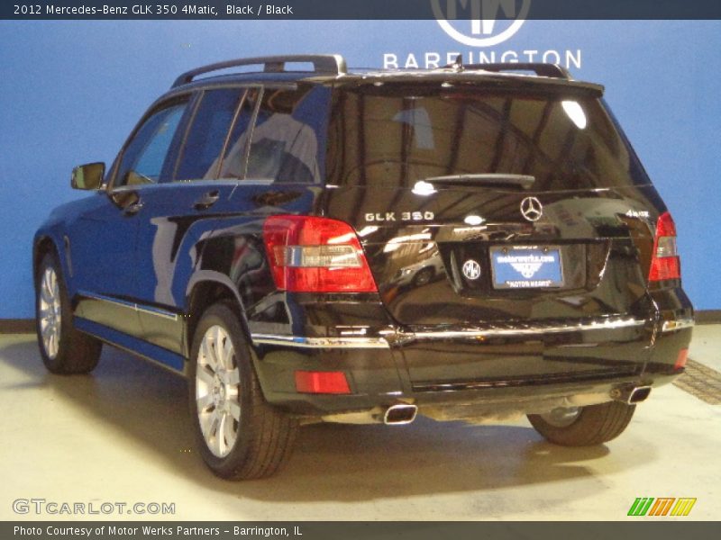 Black / Black 2012 Mercedes-Benz GLK 350 4Matic