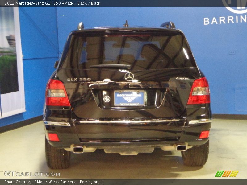 Black / Black 2012 Mercedes-Benz GLK 350 4Matic