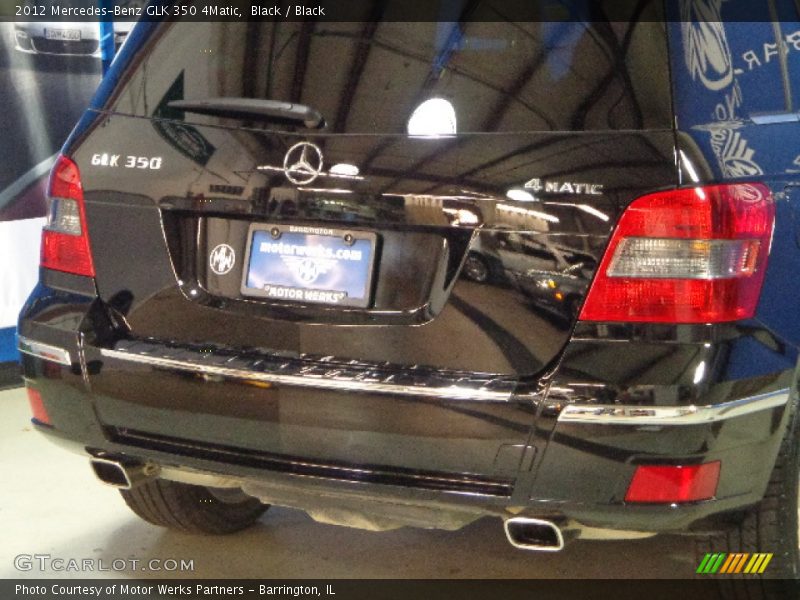 Black / Black 2012 Mercedes-Benz GLK 350 4Matic