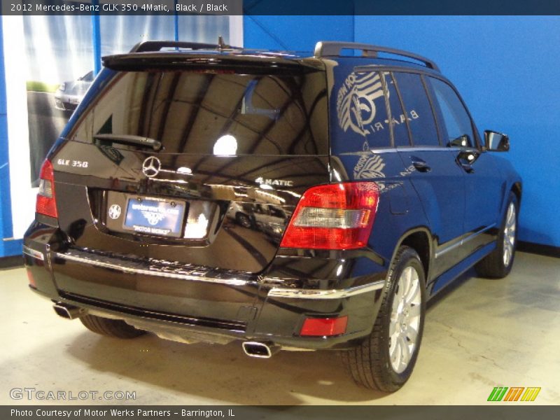Black / Black 2012 Mercedes-Benz GLK 350 4Matic