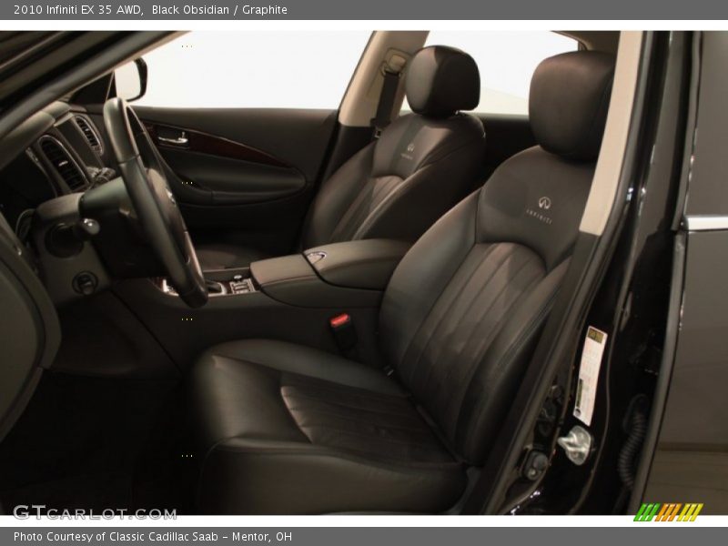 Black Obsidian / Graphite 2010 Infiniti EX 35 AWD
