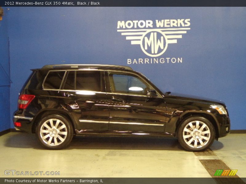 Black / Black 2012 Mercedes-Benz GLK 350 4Matic