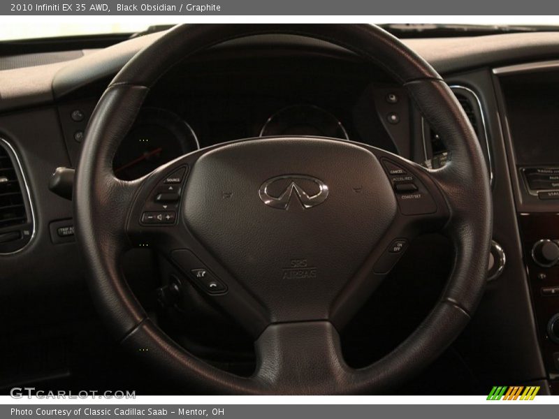 Black Obsidian / Graphite 2010 Infiniti EX 35 AWD