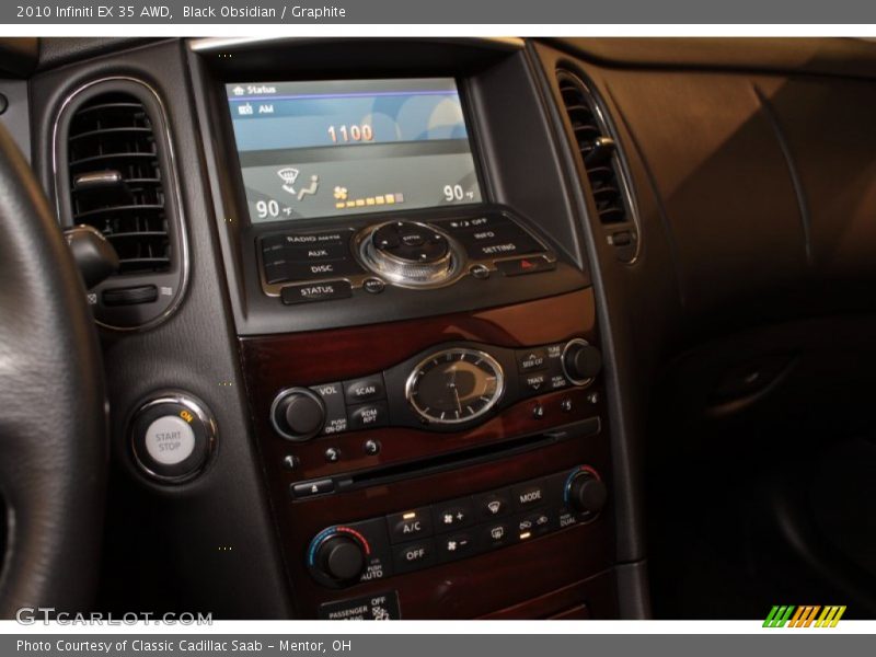 Black Obsidian / Graphite 2010 Infiniti EX 35 AWD