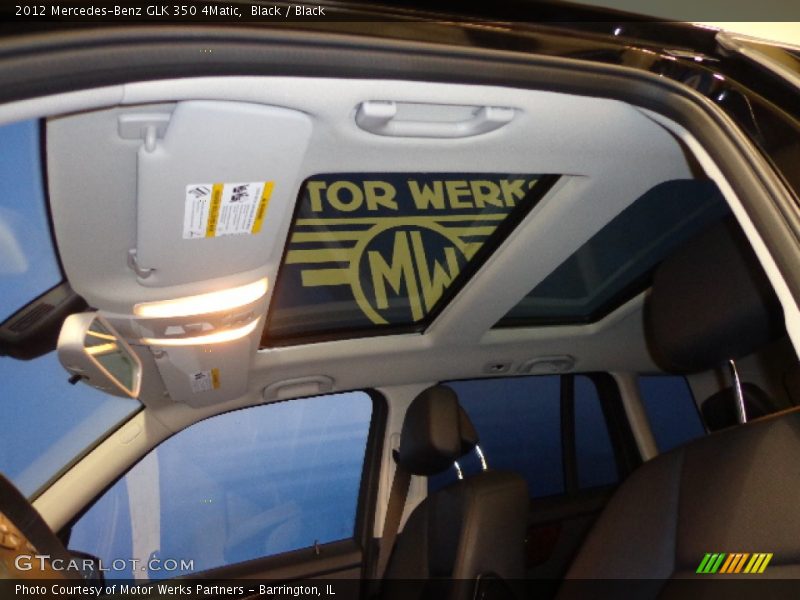 Black / Black 2012 Mercedes-Benz GLK 350 4Matic