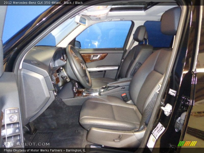 Black / Black 2012 Mercedes-Benz GLK 350 4Matic