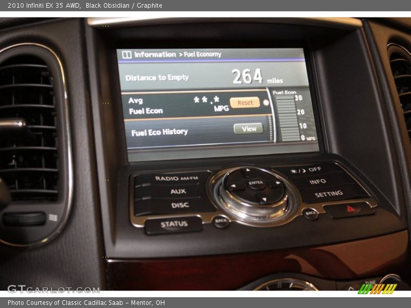 Black Obsidian / Graphite 2010 Infiniti EX 35 AWD