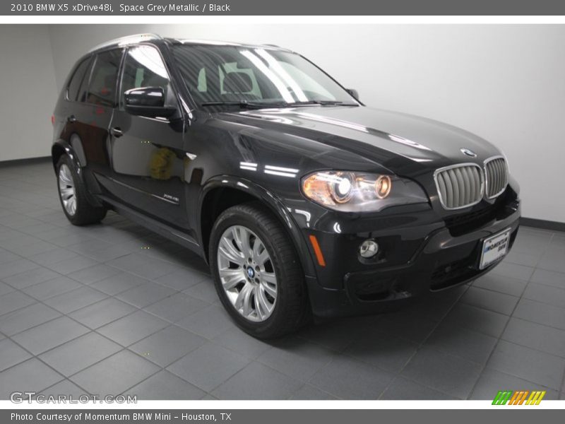Space Grey Metallic / Black 2010 BMW X5 xDrive48i