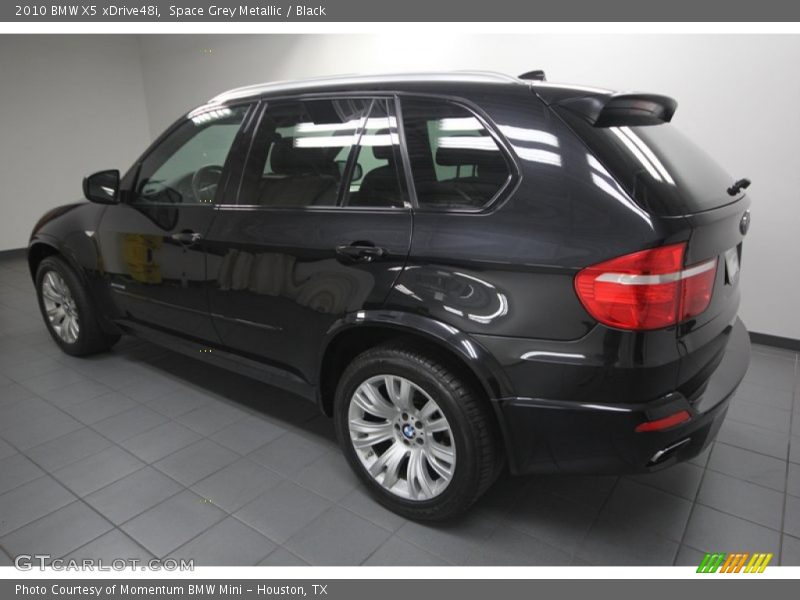 Space Grey Metallic / Black 2010 BMW X5 xDrive48i