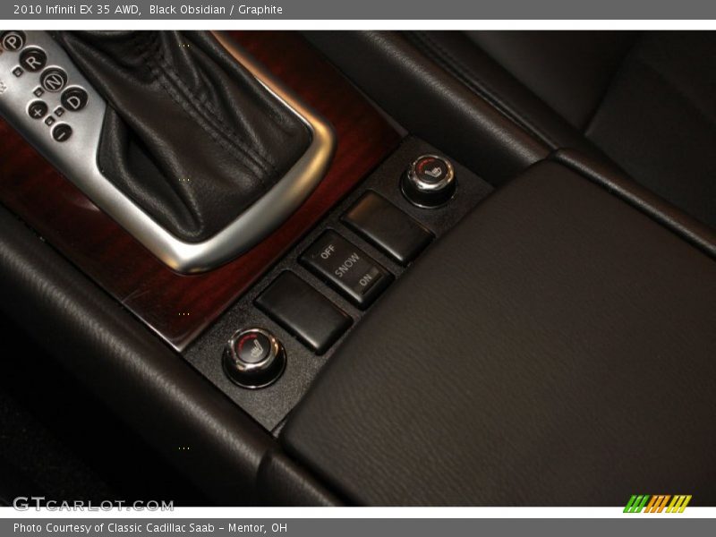 Black Obsidian / Graphite 2010 Infiniti EX 35 AWD