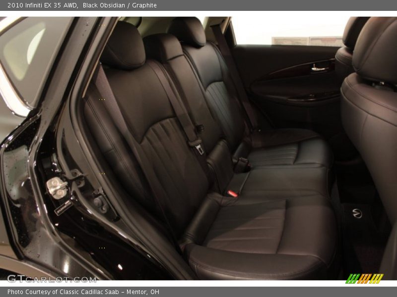 Black Obsidian / Graphite 2010 Infiniti EX 35 AWD