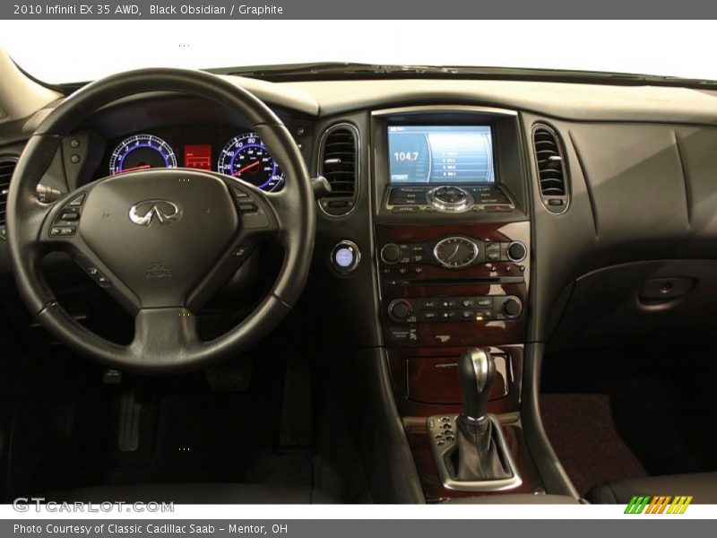 Black Obsidian / Graphite 2010 Infiniti EX 35 AWD