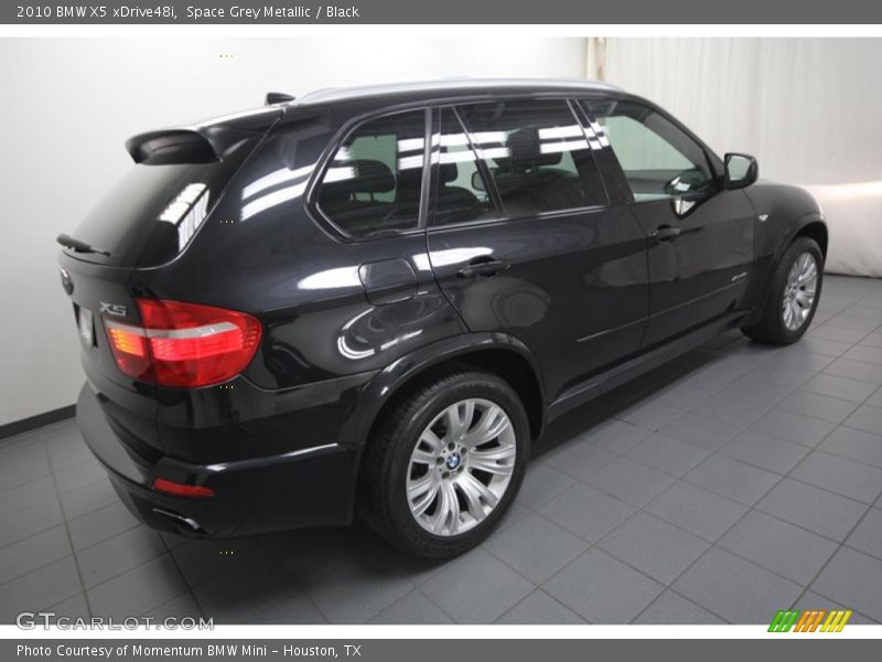 Space Grey Metallic / Black 2010 BMW X5 xDrive48i