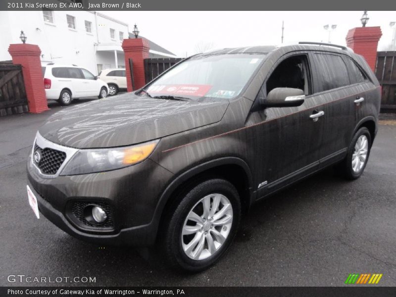 Java Brown / Black 2011 Kia Sorento EX AWD