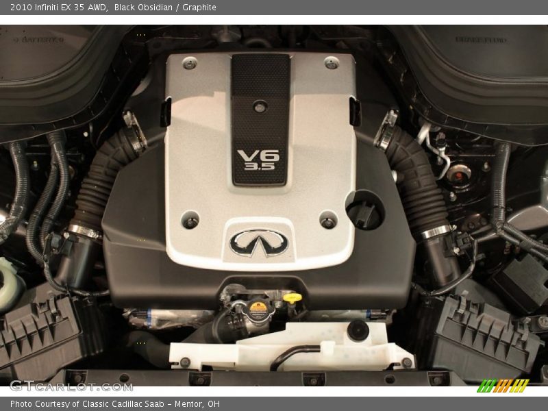 Black Obsidian / Graphite 2010 Infiniti EX 35 AWD