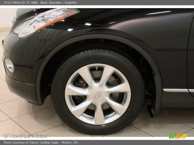 Black Obsidian / Graphite 2010 Infiniti EX 35 AWD