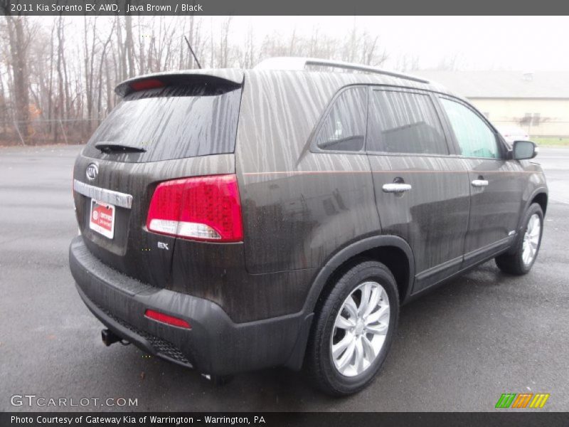 Java Brown / Black 2011 Kia Sorento EX AWD