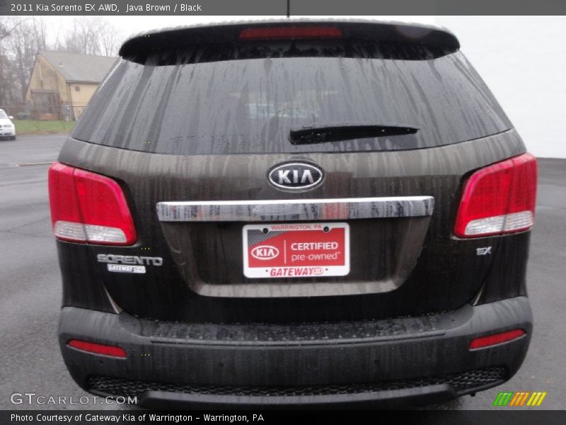 Java Brown / Black 2011 Kia Sorento EX AWD