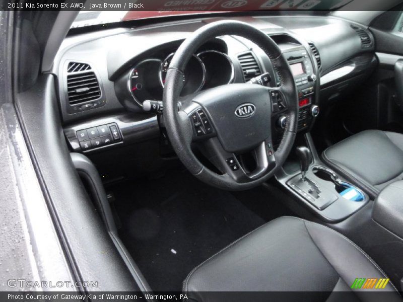 Java Brown / Black 2011 Kia Sorento EX AWD