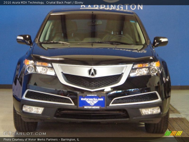 Crystal Black Pearl / Ebony 2010 Acura MDX Technology