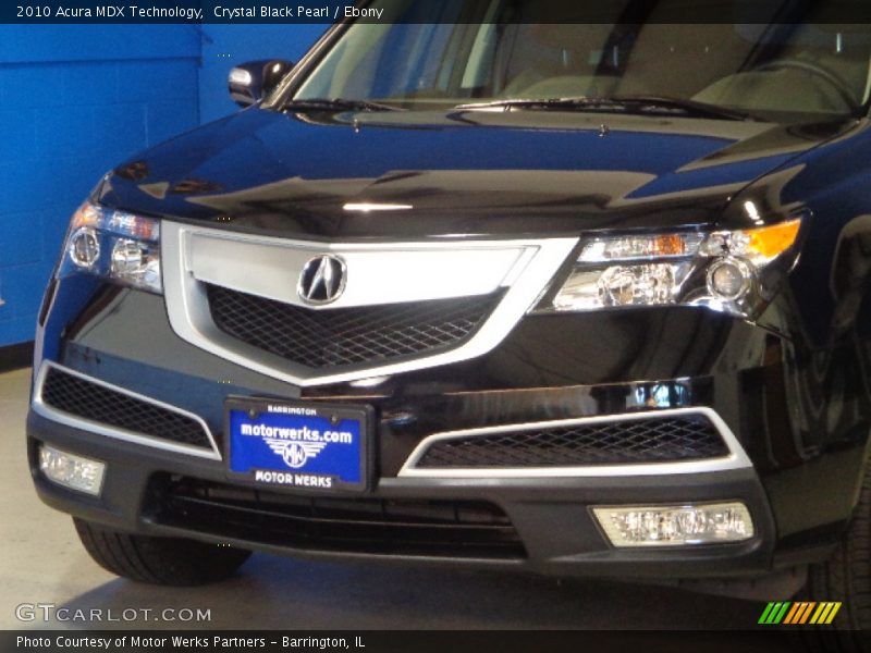 Crystal Black Pearl / Ebony 2010 Acura MDX Technology