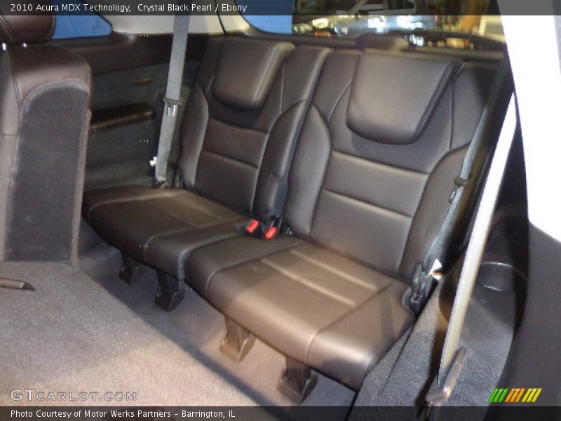 Crystal Black Pearl / Ebony 2010 Acura MDX Technology