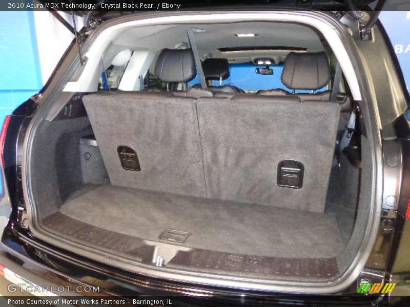 Crystal Black Pearl / Ebony 2010 Acura MDX Technology