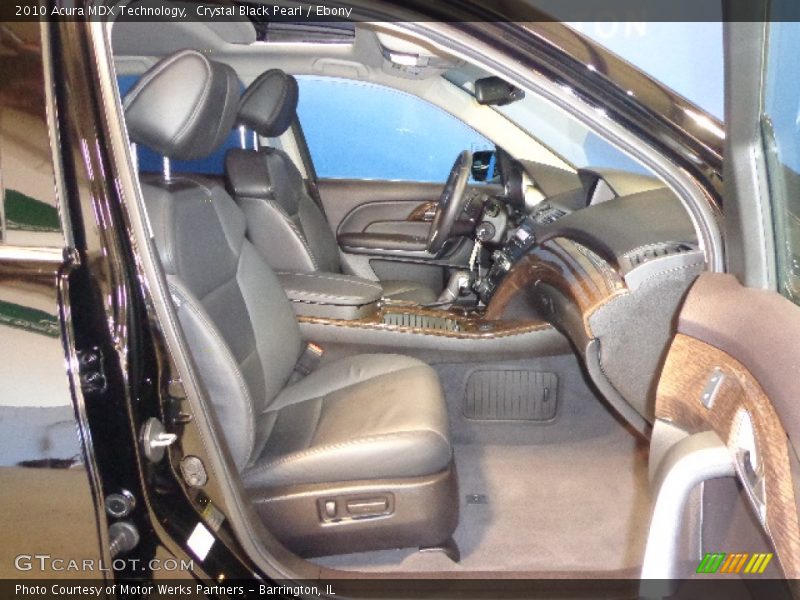 Crystal Black Pearl / Ebony 2010 Acura MDX Technology