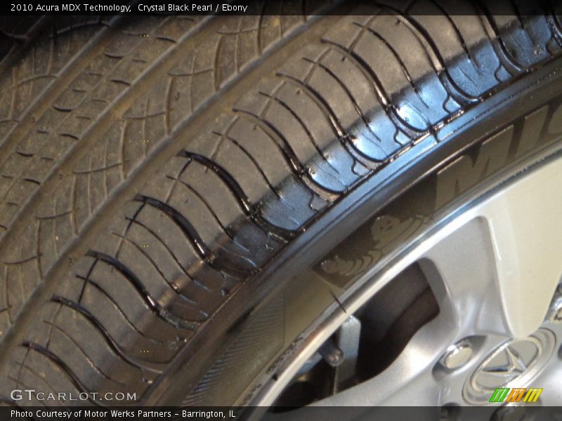 Crystal Black Pearl / Ebony 2010 Acura MDX Technology