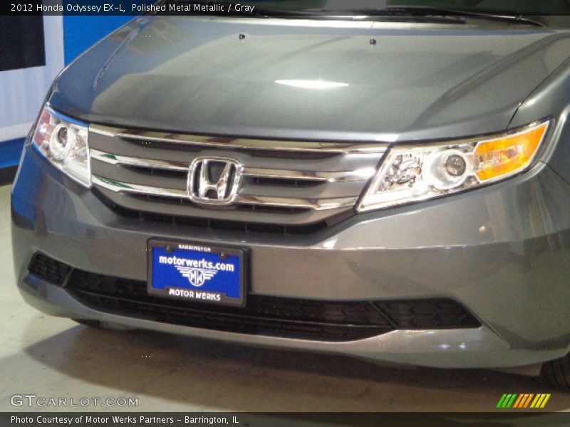 Polished Metal Metallic / Gray 2012 Honda Odyssey EX-L