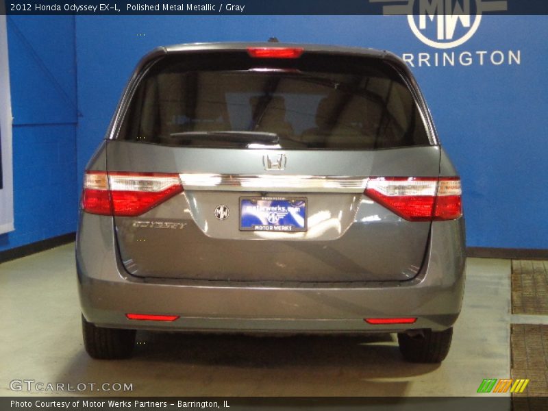 Polished Metal Metallic / Gray 2012 Honda Odyssey EX-L