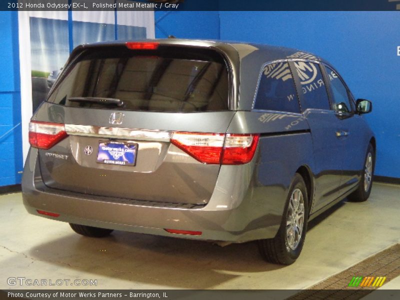 Polished Metal Metallic / Gray 2012 Honda Odyssey EX-L