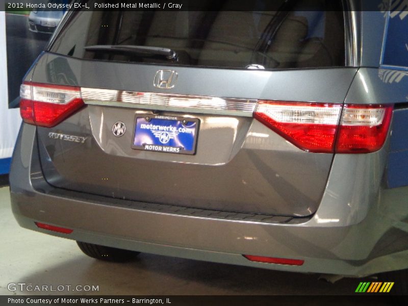 Polished Metal Metallic / Gray 2012 Honda Odyssey EX-L