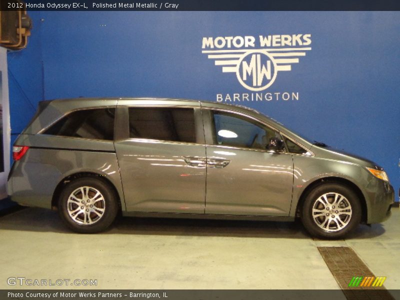 Polished Metal Metallic / Gray 2012 Honda Odyssey EX-L