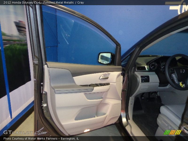 Polished Metal Metallic / Gray 2012 Honda Odyssey EX-L