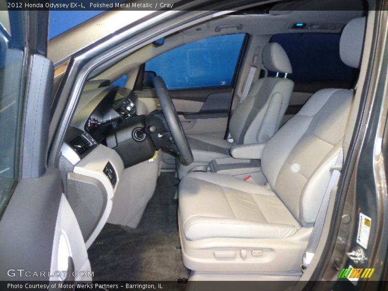 Polished Metal Metallic / Gray 2012 Honda Odyssey EX-L