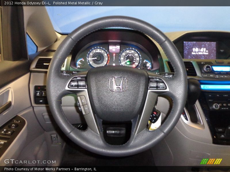 Polished Metal Metallic / Gray 2012 Honda Odyssey EX-L