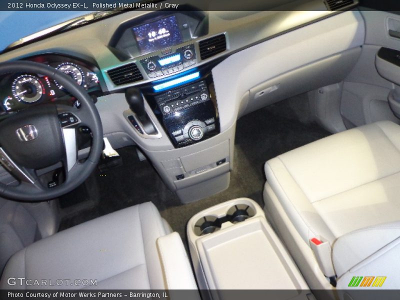 Polished Metal Metallic / Gray 2012 Honda Odyssey EX-L