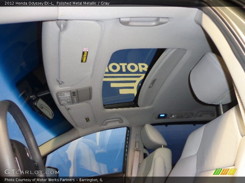Polished Metal Metallic / Gray 2012 Honda Odyssey EX-L